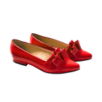 RED RUFFLES BALLERINA